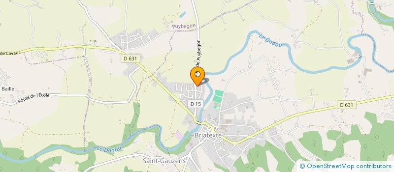 localisation de l'entreprise M2M 81  BRIATEXTE