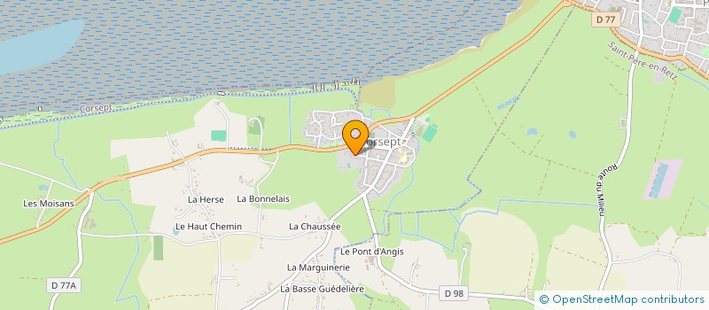 localisation de l'entreprise M2NF  CORSEPT