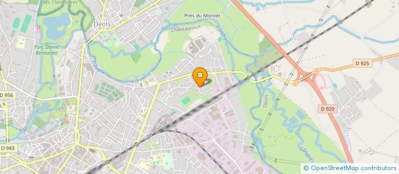 localisation de l'entreprise M2NOUS à CHATEAUROUX