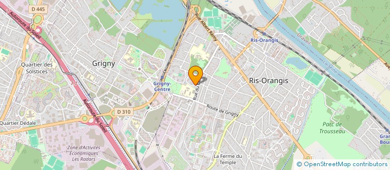 localisation de l'entreprise M2O SERVICES à RIS-ORANGIS
