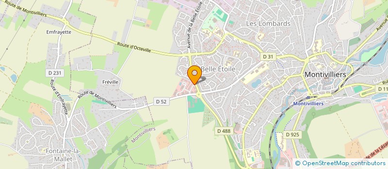 localisation de l'entreprise M2P  MONTIVILLIERS