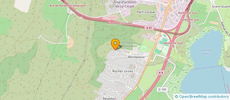 localisation de l'entreprise M2P  LEZIGNAN-CORBIERES