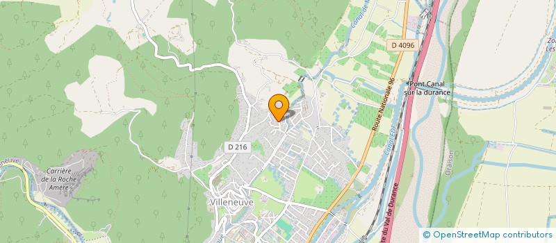 localisation de l'entreprise M2P à VILLENEUVE