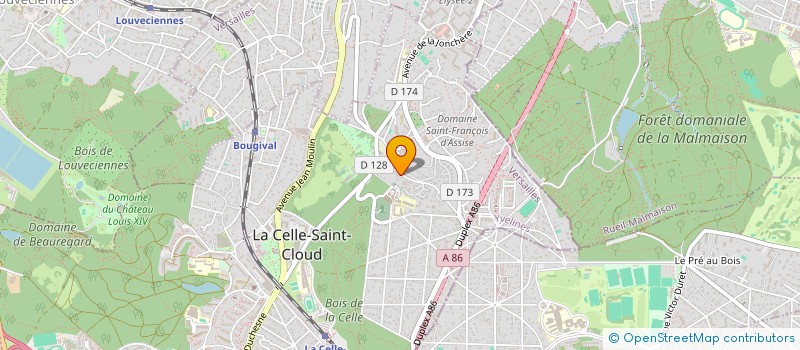localisation de l'entreprise M2P MA PETITE PRODUCTION à LA CELLE-SAINT-CLOUD