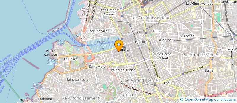 localisation de l'entreprise M2PH  MARSEILLE