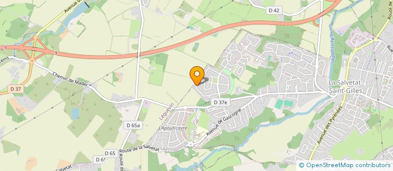 localisation de l'entreprise M2PR  LA SALVETAT-SAINT-GILLES