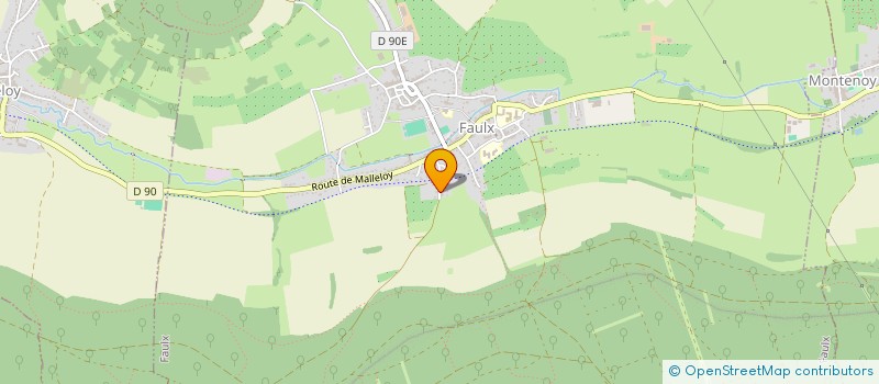 localisation de l'entreprise M2R  LEYR