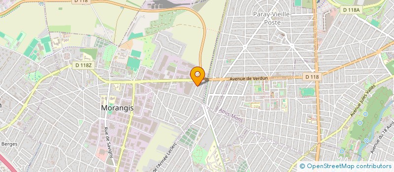 localisation de l'entreprise M2R BAT  MORANGIS