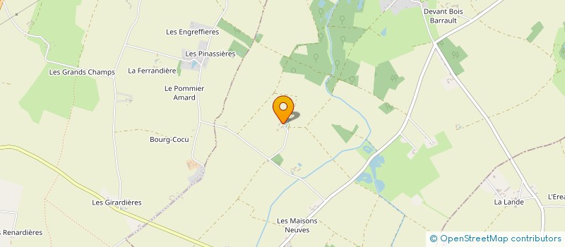 localisation de l'entreprise M2R CHARPENTE COUVERTURE  SAINTE-MAURE-DE-TOURAINE