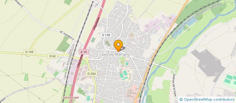 localisation de l'entreprise M2R NOTAIRES ET ASSOCIES  JAUNAY-MARIGNY