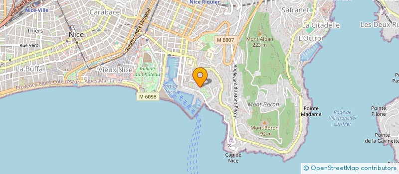 localisation de l'entreprise M2R PEINTURE à NICE