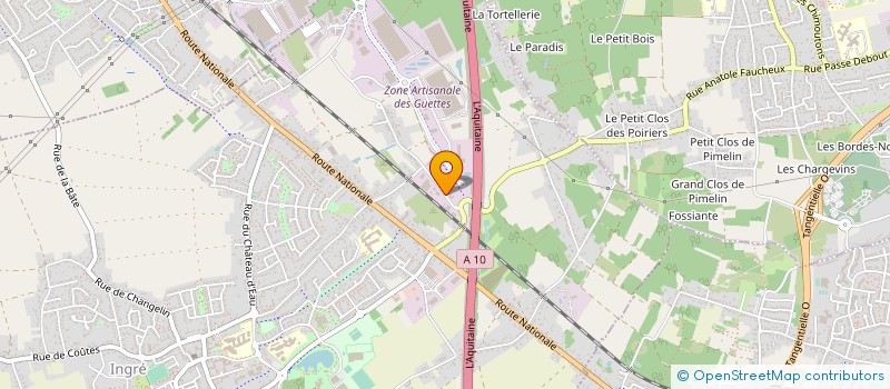 localisation de l'entreprise M2R PRINTING SYSTEM à INGRE