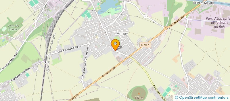 localisation de l'entreprise M2R TRAVAUX  ANNAY