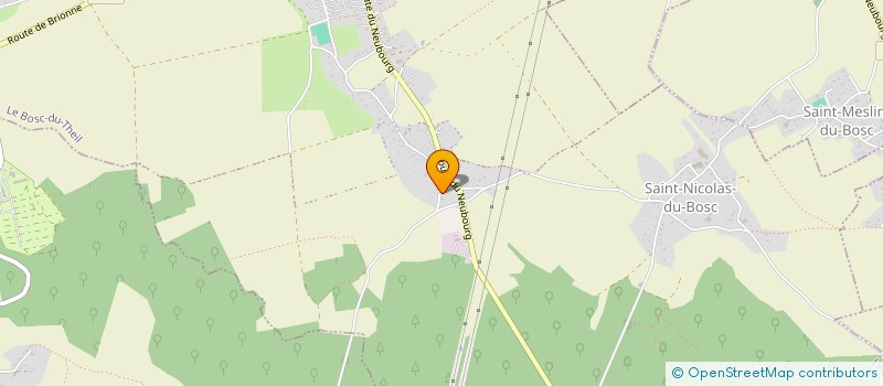 localisation de l'entreprise M2RC  LE BOSC-DU-THEIL