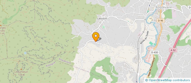 localisation de l'entreprise M2RP ENERGIES à ROQUEVAIRE