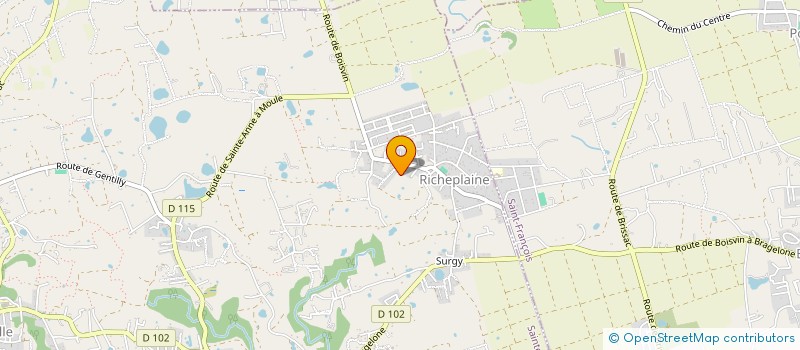 localisation de l'entreprise M2RR à SAINTE-ANNE