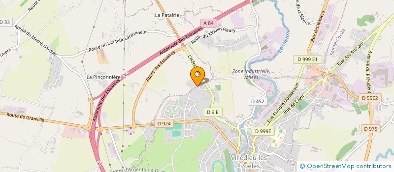 localisation de l'entreprise M2S  VILLEDIEU-LES-POELES-ROUFFIGNY