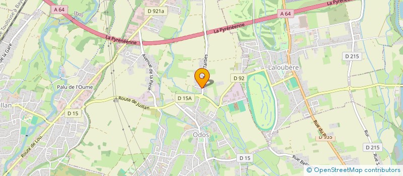 localisation de l'entreprise M2S  ODOS