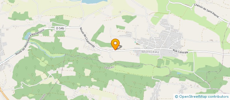 localisation de l'entreprise M2S  ECLOSE-BADINIERES