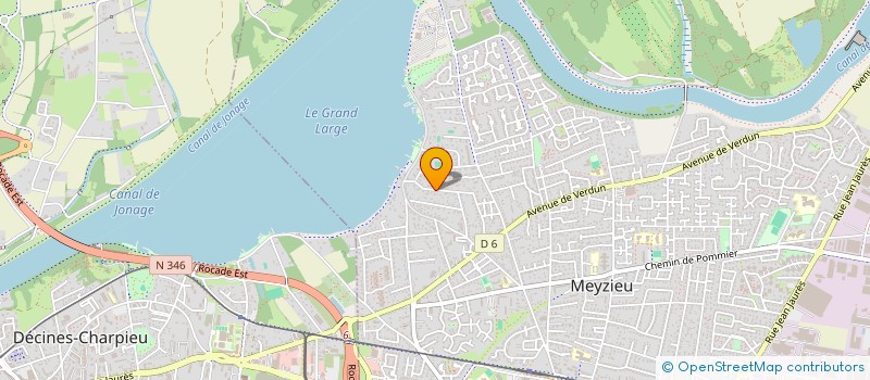 localisation de l'entreprise M2S  MEYZIEU