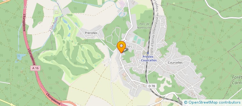 localisation de l'entreprise M2S  PRESLES