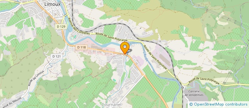 localisation de l'entreprise M2S AGENCEMENT DECOR  LIMOUX