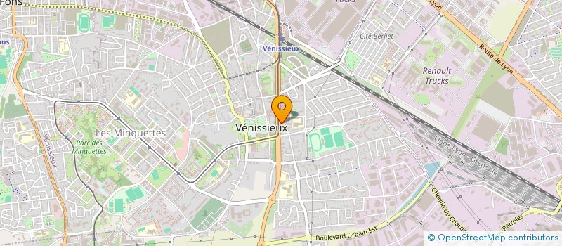 localisation de l'entreprise M2S BATIMENTS  VENISSIEUX