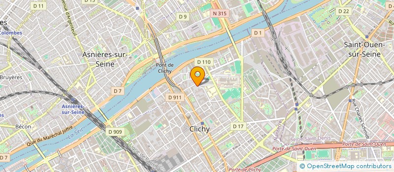 localisation de l'entreprise M2S CONSULTING SERVICES à CLICHY