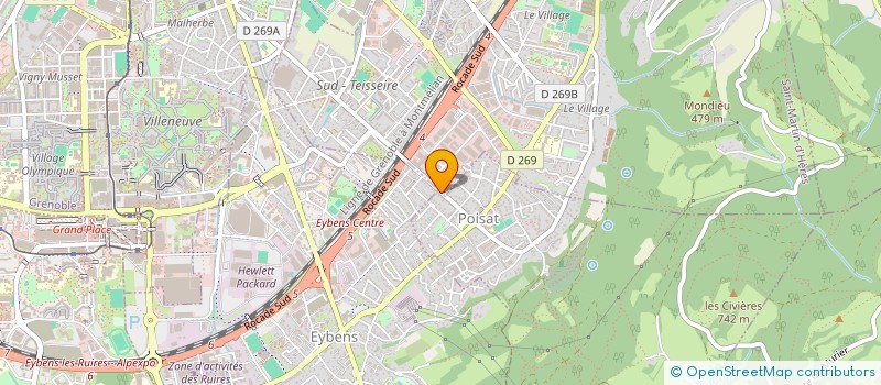 localisation de l'entreprise M2S MAINTENANCE SERVICES SPECIFIQUES à POISAT