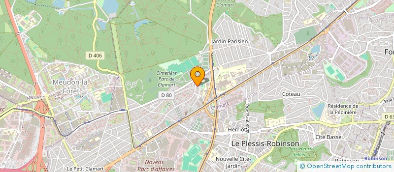 localisation de l'entreprise M2S MENUISERIE à CLAMART