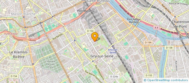 localisation de l'entreprise M2S PATRIMOINE  IVRY-SUR-SEINE