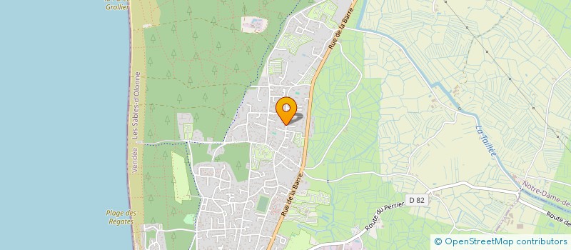 localisation de l'entreprise M2SC  NOTRE-DAME-DE-MONTS