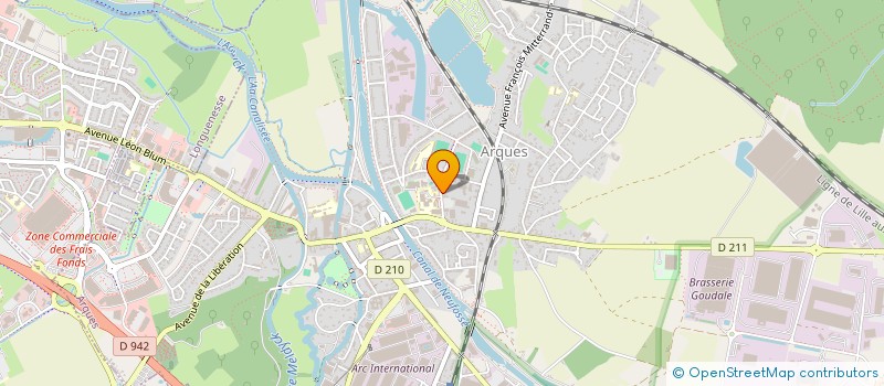 localisation de l'entreprise M2SE  ARQUES