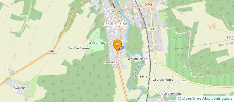 localisation de l'entreprise M2ST à BAR-SUR-SEINE