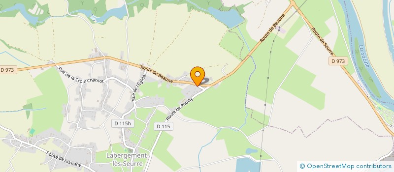 localisation de l'entreprise M2T  POUILLY-SUR-SAONE