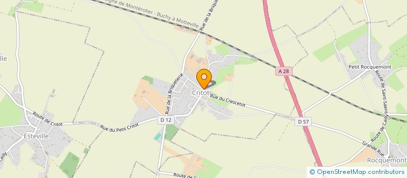 localisation de l'entreprise M2T  ARDOUVAL