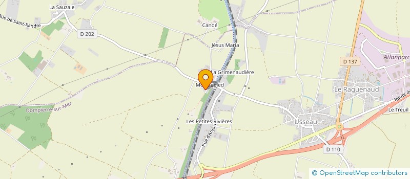 localisation de l'entreprise M2T IMMO  DOMPIERRE-SUR-MER