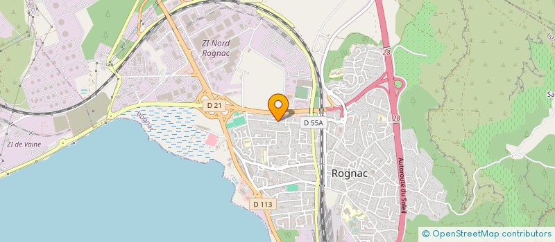 localisation de l'entreprise M2T IMMO  ROGNAC