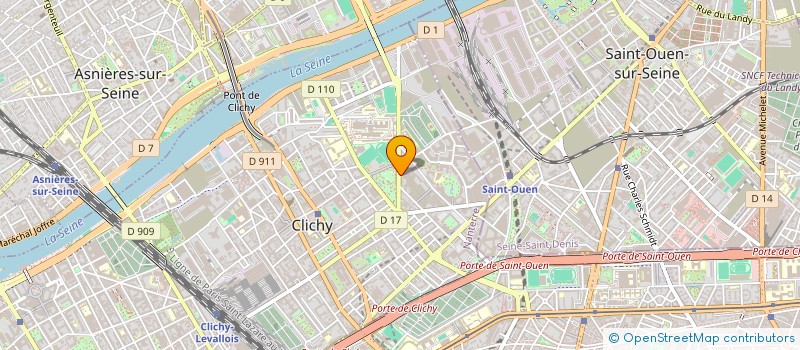 localisation de l'entreprise M2U CONSULTING à CLICHY