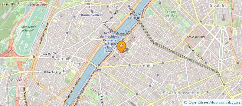 localisation de l'entreprise M2V  PARIS