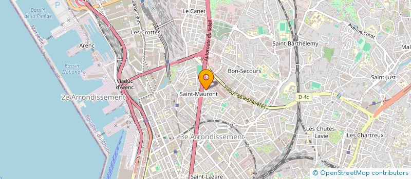 localisation de l'entreprise M2Y RENOVATION à MARSEILLE