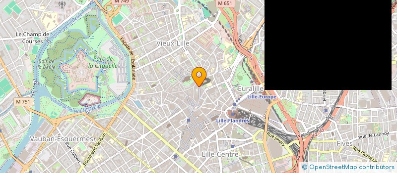 localisation de l'entreprise M2Z à LILLE