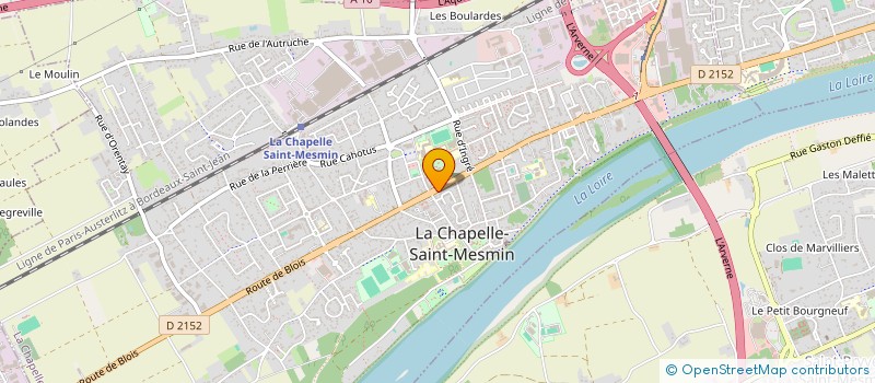 localisation de l'entreprise M3 BARBER à LA CHAPELLE-SAINT-MESMIN