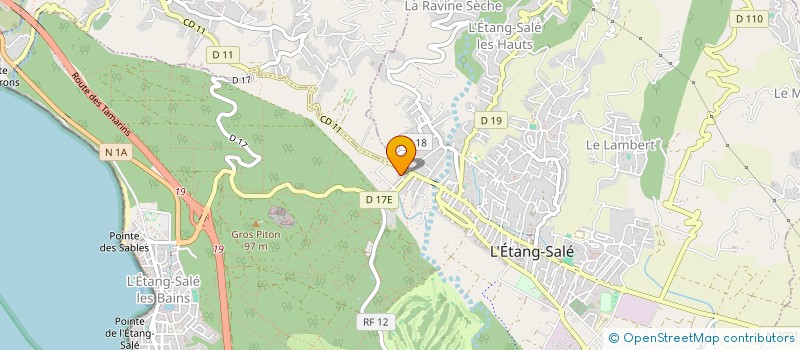 localisation de l'entreprise M3 SAS à L'ETANG-SALE