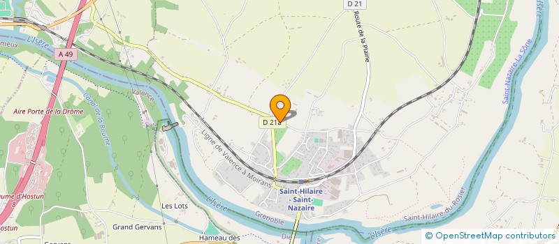 localisation de l'entreprise M3 SERVICES  SAINT-HILAIRE-DU-ROSIER