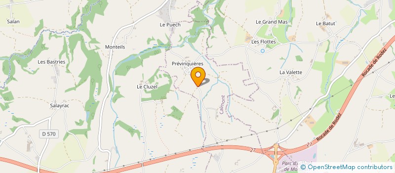 localisation de l'entreprise M3 SOLAIRE  CALMONT