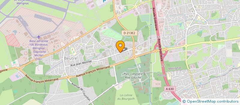 localisation de l'entreprise M33  MERIGNAC