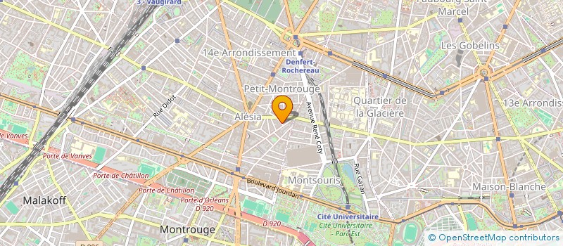 localisation de l'entreprise M3A  PARIS