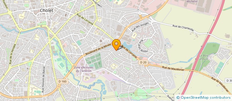 localisation de l'entreprise M3A CAFES à CHOLET