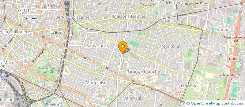 localisation de l'entreprise M3A CONSEILS  LYON